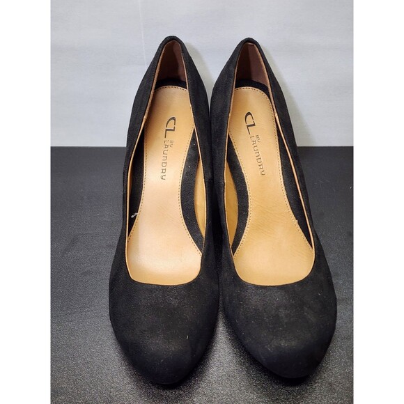 CL BY laundry Women’s Wedge Pump Size 9m Black. Casual. - Picture 6 of 8